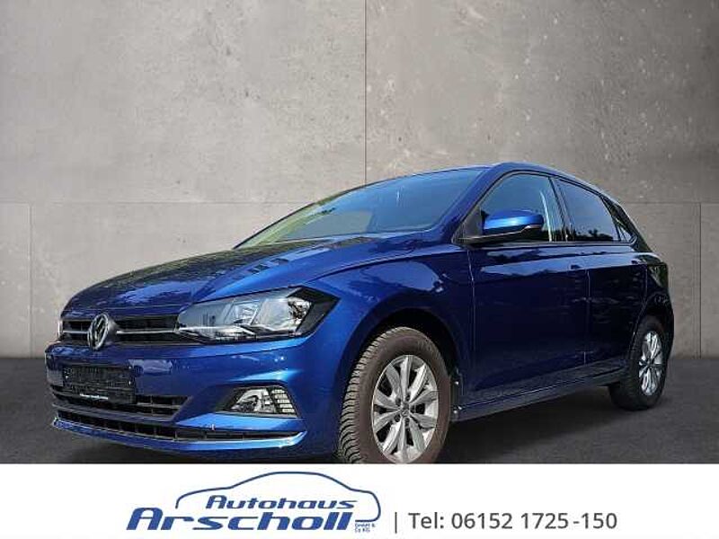 Volkswagen Polo VI Highline Navi Mehrzonenklima Ambiente Beleuchtung SHZ Notbremsass. Tel. -Vorb.